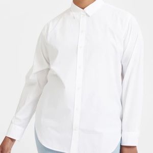 NWT Everlane Relaxed Poplin Button Down Women’s